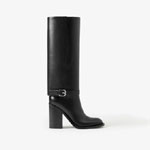 Burberry Leather Boots in Black 80683891