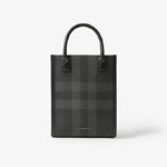 Burberry Mini Vertical Denny Tote in Charcoal 80684671
