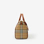 Burberry Medium Check Bowling Bag Vintage 80713551 - thumb-2