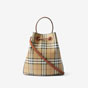 Burberry Small TB Bucket Bag in Archive Beige 80739481 - thumb-2