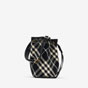 Burberry Mini Check Bucket Bag 80950571 - thumb-2