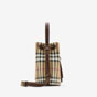 Burberry Mini Check Bucket Bag 81004881 - thumb-2