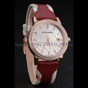 Burberry The City Classic Diamonds Case Silver Dial Red Bracelet BB5803 - thumb-2