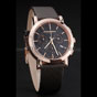 Burberry The City Classic Chronograph Black Dial Smoked Trench Bracelet BB5805 - thumb-2