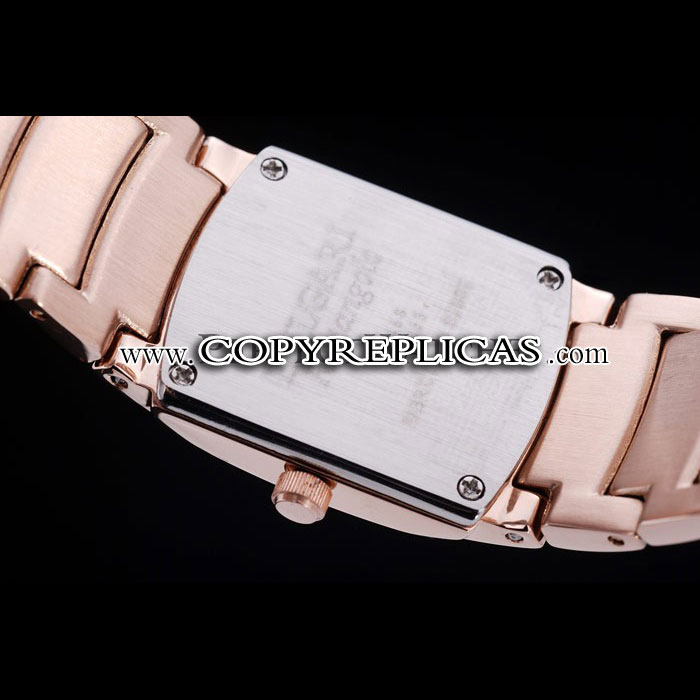 Bvlgari Assioma D20mm White Dial Rose Gold Case With Diamonds Rose Gold Bracelet BV5834 - Photo-4