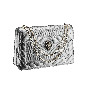 Bvlgari Serpenti Forever featuring a Quilted Scaglie motif in silver calf 282188 - thumb-2