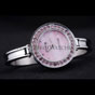 Bvlgari B-ZERO1 30mm Pink Dial Stainless Steel Case With Pink Crystals Steel Bracelet BV5815 - thumb-2