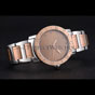 Bvlgari Solotempo Gold Dial With Diamonds Stainless Steel Case Two Tone Bracelet BV5840 - thumb-2