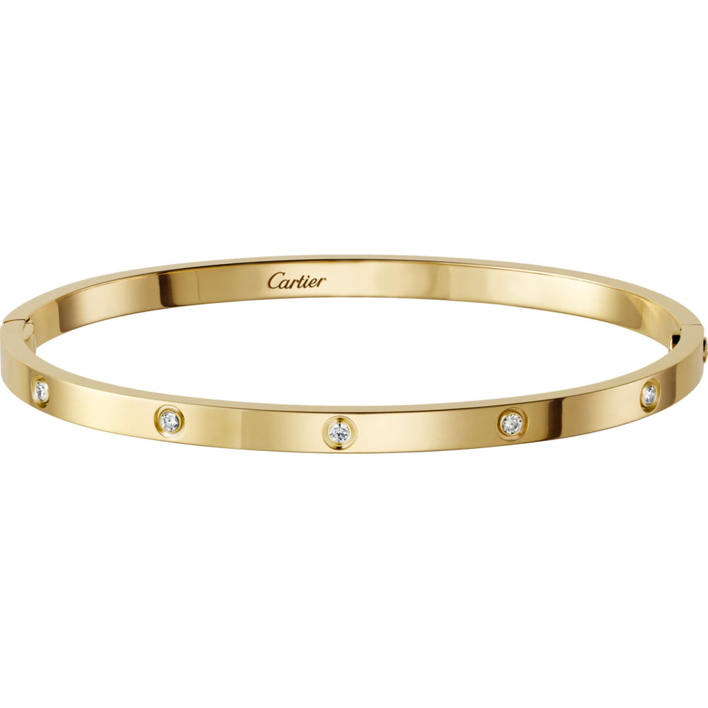 Cartier Love bracelet small model 10 diamonds B6047817