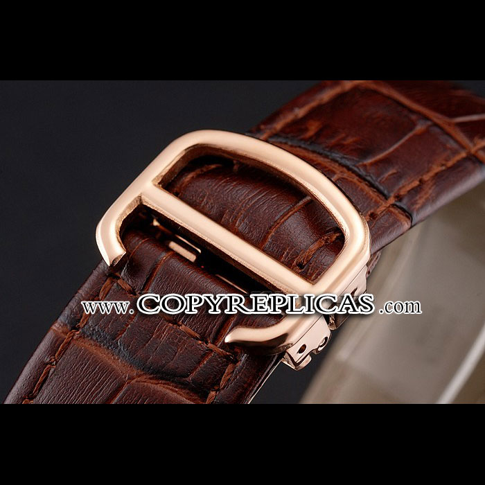 Swiss Cartier Ballon Bleu GMT Silver Dial Stainless Steel Case Two Tone Rose Gold Steel CTR5895 - Photo-3