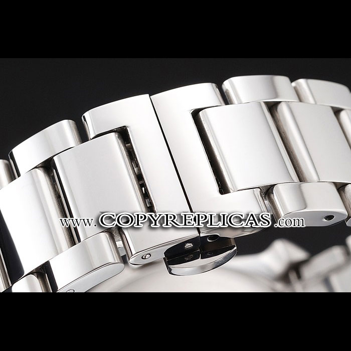 Cartier Calibre De Cartier Small Seconds White Dial Stainless Steel Case And Bracelet CTR5927 - Photo-4