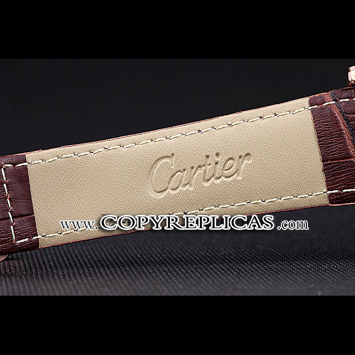 Cartier Rotonde Flying Tourbillon White Dial CTR6008 - Photo-3