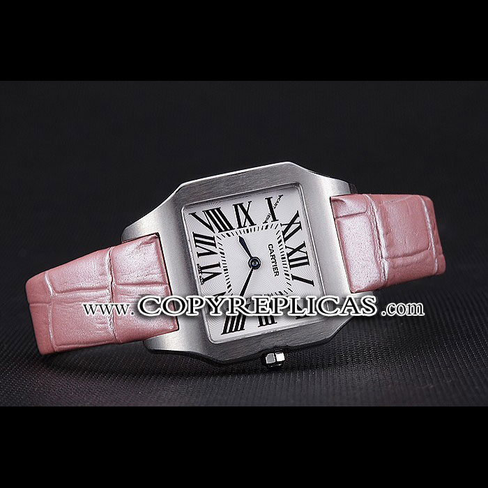 Cartier Santos 100 Polished Stainless Steel Bezel CTR6055 - Photo-2