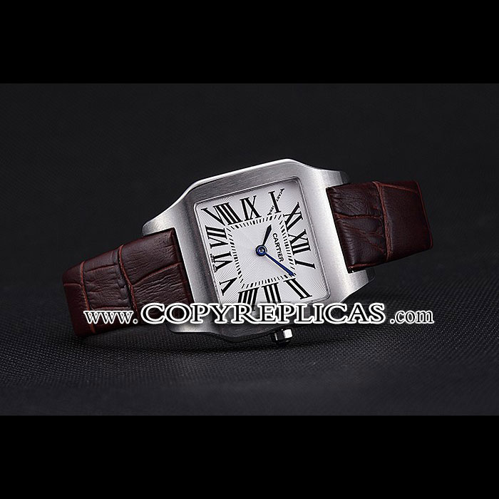 Cartier Santos 100 Polished Stainless Steel Bezel CTR6058 - Photo-2