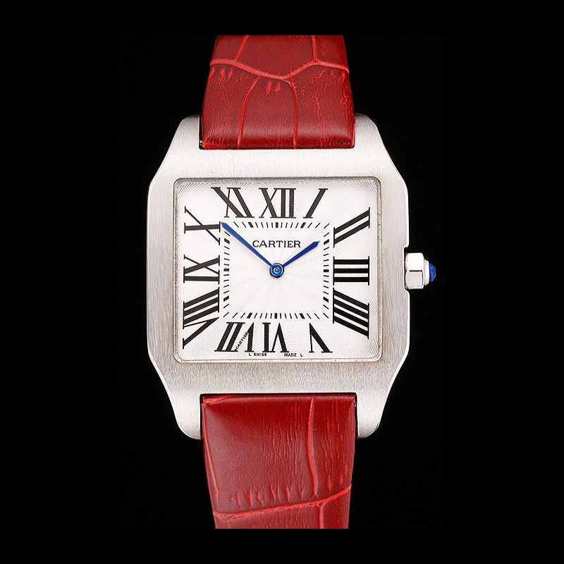 Cartier Santos 100 Polished Stainless Steel Bezel CTR6060