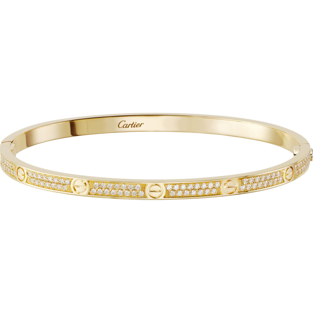 Cartier Love bracelet small model pave N6710617