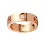 Cartier Love ring 3 diamonds B4087500