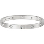 Cartier Love bracelet 10 diamonds B6040717