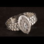 Cartier Baignoire Hypnose White Dial Diamonds Steel Case Steel Bracelet CTR5855 - thumb-2