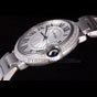 Cartier Ballon Bleu 44mm White Dial Diamonds Stainless Steel Case And Bracelet CTR5860 - thumb-3