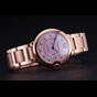 Swiss Cartier Ballon Bleu de Cartier Pink Diamond Dial Gold Bracelet CTR5870 - thumb-2