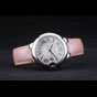 Cartier Ballon Bleu 38mm White Dial Stainless Steel Case Pink Leather Bracelet CTR5880 - thumb-2