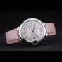 Cartier Ballon Bleu 42mm White Dial Stainless Steel Case Pink Leather Bracelet CTR5900 - thumb-2