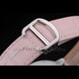 Cartier Ballon Bleu 42mm White Dial Stainless Steel Case Pink Leather Bracelet CTR5900 - thumb-3