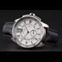 Cartier Calibre De Cartier Small Seconds White Dial Stainless Steel Black Leather Strap CTR5923 - thumb-2