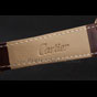 Cartier Calibre De Cartier Small Seconds White Dial Rose Gold Case Brown Leather Strap CTR5930 - thumb-4