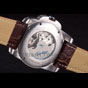 Cartier Calibre Flying Tourbillon White Dial Stainless Steel Case Brown Leather Bracelet CTR5935 - thumb-3