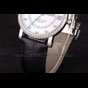 Cartier Moonphase Silver Watch with Black Leather Band ct255 CTR5945 - thumb-4