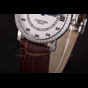 Cartier Moonphase Silver Watch with Brown Leather Band ct256 CTR5946 - thumb-4