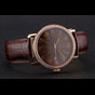 Cartier Ronde Solo Brown Dial Diamond Bezel Rose Gold Case Brown Leather Strap CTR5959 - thumb-2