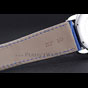 Swiss Cartier Ronde Solo Stainless Steel Diamond Case Blue Dial Roman Numerals CTR5960 - thumb-3