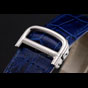 Cartier Ronde Solo White Dial Diamond Hour Marks Stainless Steel Case Blue Strap CTR5984 - thumb-3