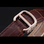 Cartier Rotonde Blue Crown Brown Leather Bracelet CTR5995 - thumb-3