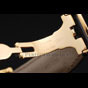 Swiss Cartier Rotonde Small Complication White Dial Gold Diamond Case Black Strap CTR6037 - thumb-4