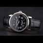 Swiss Cartier Rotonde Annual Calendar Black Dial Stainless Steel Case Black Strap CTR6042 - thumb-2