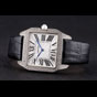Cartier Santos 100 Diamond Silver Bezel CTR6047 - thumb-2