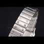 Swiss Cartier Santos White Dial Stainless Steel Case And Bracelet CTR6062 - thumb-3