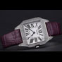 Cartier Santos 100 Diamond Silver Bezel CTR6065 - thumb-2