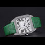 Cartier Santos 100 Diamond Silver Bezel CTR6073 - thumb-2