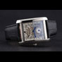 Cartier Tank White Dial Stainless Steel Case Black Leather Strap CTR6082 - thumb-2