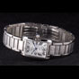 Cartier Tank Anglaise 23mm Silver Dial Stainless Steel Case And Bracelet CTR6089 - thumb-2