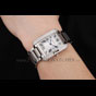 Cartier Tank Anglaise 30mm White Dial Diamonds Steel Case Stainless Steel Bracelet CTR6090 - thumb-4