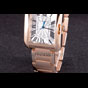 Cartier Tank Anglaise 36mm White Dial Rose Gold Case And Bracelet CTR6095 - thumb-4