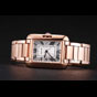 Cartier Tank Anglaise 30mm White Dial Rose Gold Case And Bracelet CTR6104 - thumb-2