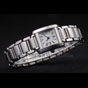 Cartier Tank Francaise 20mm White Dial Stainless Steel Case And Bracelet CTR6109 - thumb-2