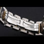 Swiss Cartier Tank Francaise Steel Case White Dial Roman Numerals Two Tone Bracelet CTR6114 - thumb-4